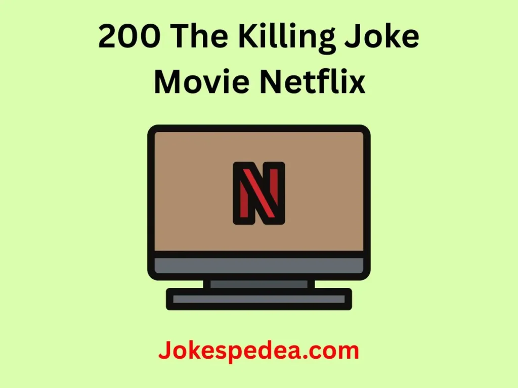 The Killing Joke Movie Netflix