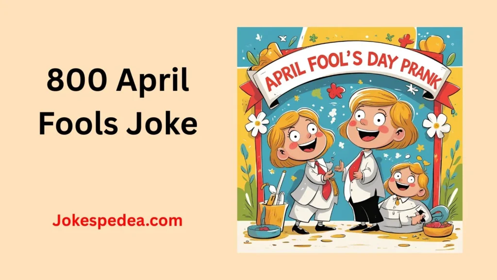 April Fools Joke