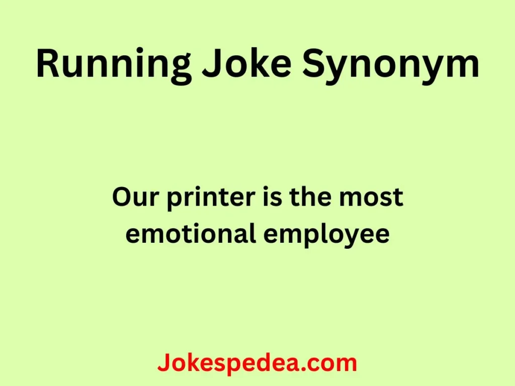 Running Joke Synonym