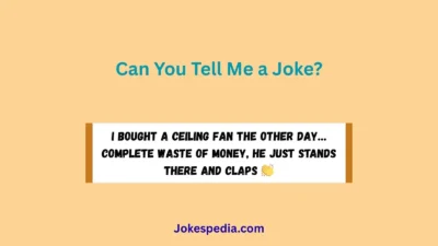 Can You Tell Me a Joke?