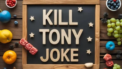 Kill Tony Joke Book
