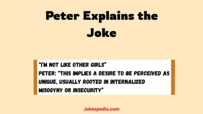 Peter Explains the Joke