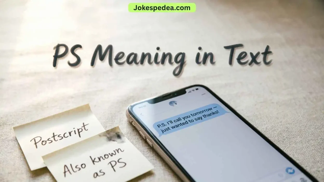 PS Meaning in Text